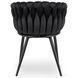 Стілець оксамитовий MEBEL ELITE ELENA Velvet Чорний