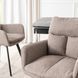 Стілець поворотний MEBEL ELITE CORTADO Velvet Коричневий фотографія