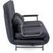 Диван раскладной MEBEL ELITE DARK 2 ткань Серый
