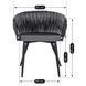 Стул бархатный MEBEL ELITE EMPOLI Velvet Серый