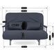 Диван раскладной MEBEL ELITE DARK 2 ткань Серый