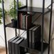 Стелаж MEBEL ELITE TIM чорний