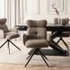 Стілець поворотний MEBEL ELITE ALVARO Коричневий