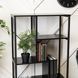 Стелаж MEBEL ELITE TIM чорний