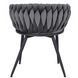Стул бархатный MEBEL ELITE EMPOLI Velvet Серый