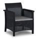 Комплект садових меблів MEBEL ELITE SAVIO Чорний