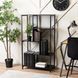 Стелаж MEBEL ELITE TIM чорний