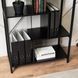 Стелаж MEBEL ELITE TIM чорний