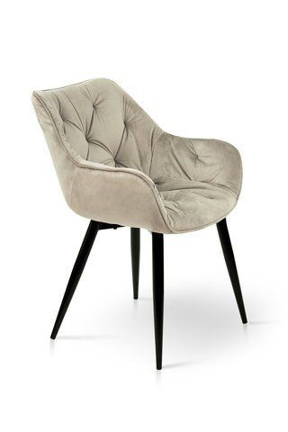 Кресло Парадиз HC-R18 Микс Мебель черный/велюр песочный фотография
