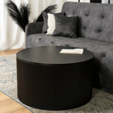 Журнальний столик HOPE MAX MEBEL ELITE 80x80 Чорний фотографія