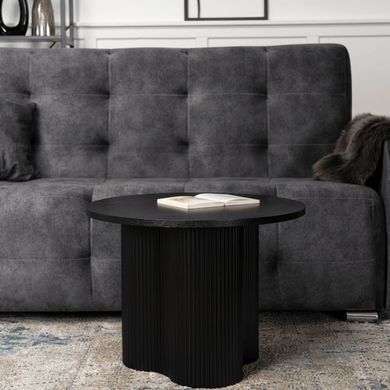Журнальний столик ARION MEBEL ELITE 60x60 Чорний фотографія