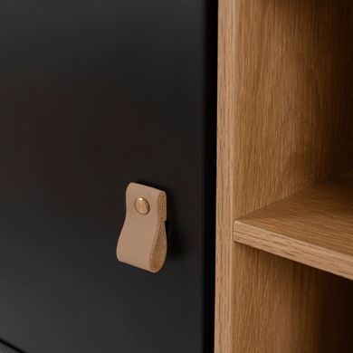 ТВ Тумба MEBEL ELITE ARTI 140 Чорний фотографія