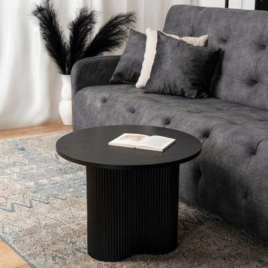 Журнальний столик ARION MEBEL ELITE 60x60 Чорний фотографія