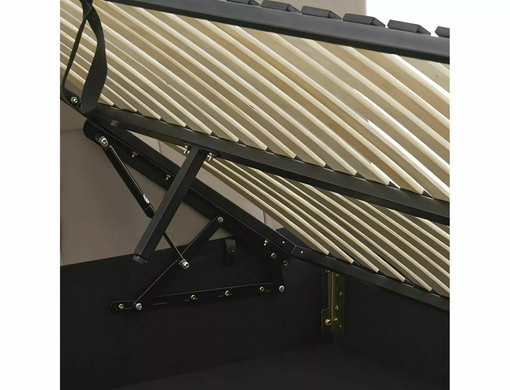 Ліжко PARMA VELVET Signal 140x200 Темний Беж фотографія