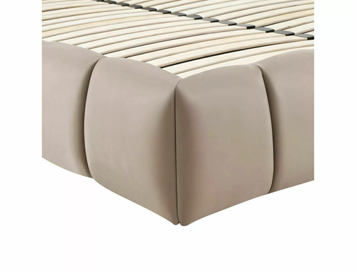 Ліжко PARMA VELVET Signal 140x200 Темний Беж фотографія