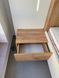 Кровать (каркас) Perfect Home 3Д / 3D 160 двуспальная с прикроватными тумбами и подсветкой Белый/дуб крафт золотой