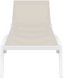 Комплект із 2 шезлонгів Onto Siesta Pacific + Стіл Siesta Ocean Side Table - White Taupe