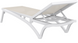Комплект із 2 шезлонгів Onto Siesta Pacific + Стіл Siesta Ocean Side Table - White Taupe