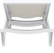 Комплект із 2 шезлонгів Onto Siesta Pacific + Стіл Siesta Ocean Side Table - White Taupe