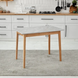 Стол Антонио 100х65 Onto серый мрамор/дерево фотография