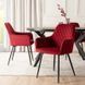 Стул бархатный MEBEL ELITE BRESSO Velvet Бордовый