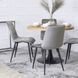 Стул бархатный MEBEL ELITE GOMEZ Velvet, Серый