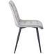 Стул бархатный MEBEL ELITE GOMEZ Velvet, Серый