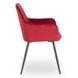 Стул бархатный MEBEL ELITE BRESSO Velvet Бордовый