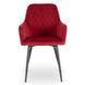 Стул бархатный MEBEL ELITE BRESSO Velvet Бордовый