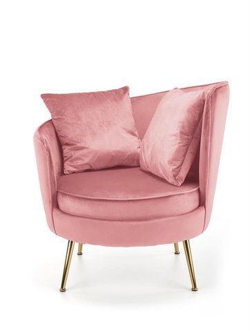 Кресло ALMOND Velvet Halmar Розовый фотография