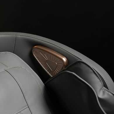 Массажное креслоMEBEL ELITE VX MAX экокожа Серый фотография