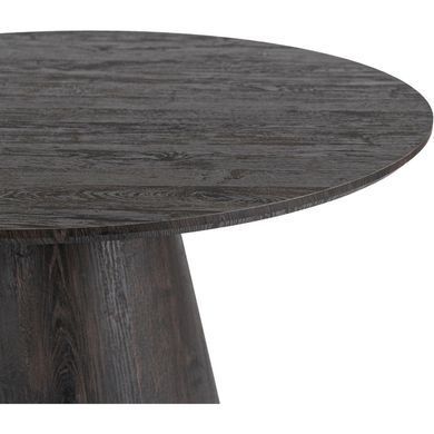 Стіл круглий MEBEL ELITE EMILI 120 см Чорний фотографія
