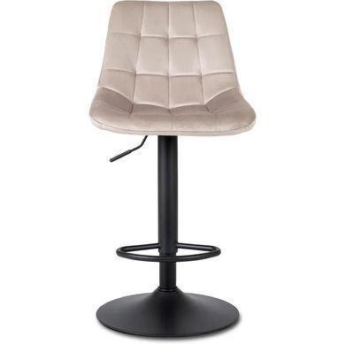 Барный стул бархатный MEBEL ELITE ARCOS 2 Velvet бежевый фотография