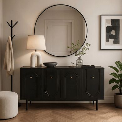 Комод MEBEL ELITEM MARLEN 155 Чорний фотографія