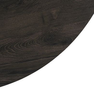 Стіл круглий MEBEL ELITE EMILI 120 см Чорний фотографія