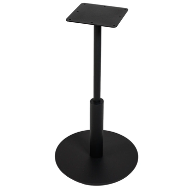 Стіл Ibiza R light Lovko 70x70 Черный метал/кашемір фотографія