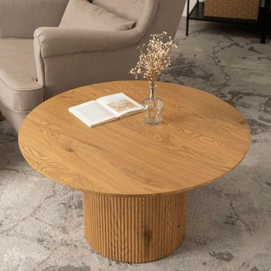 Журнальный столик ARION MAX MEBEL ELITE 80x80 Дуб фотография