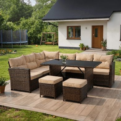 Комплект садовой мебели MEBEL ELITE DALLAS Беж