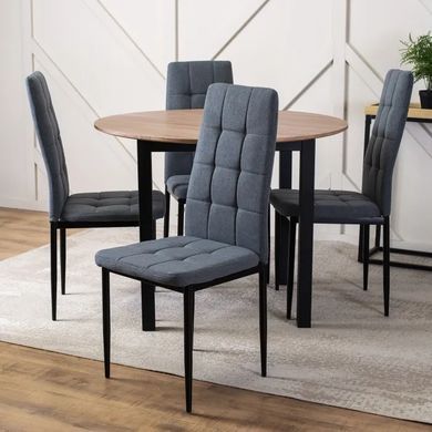 Стул MEBEL ELITE TEX, ткань: темно-серый фотография