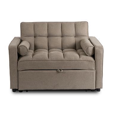 Кресло раскладное MEBEL ELITE CORRA Бежевый фотография