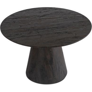Стіл круглий MEBEL ELITE EMILI 120 см Чорний фотографія