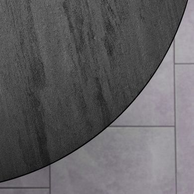 Стол Dan d-90 Lovko HPL Arpa 3408 Losa / черный фотография