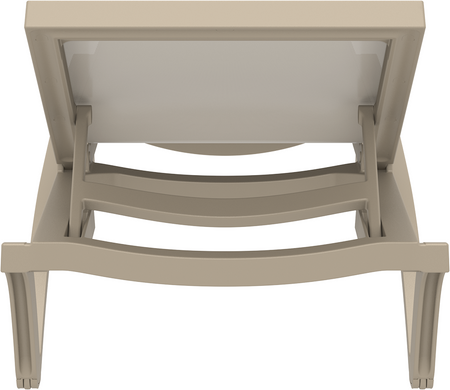 Комплект із 2 шезлонгів Onto Siesta Pacific + Стіл Siesta Ocean Side Table - Taupe