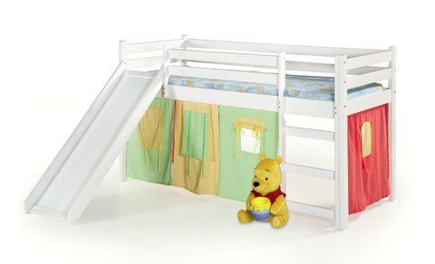 Ліжко дитяче NEO PLUS Halmar 89x197 Білий фотографія