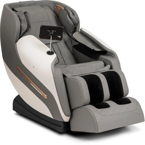 Массажное креслоMEBEL ELITE VX MAX экокожа Серый фотография