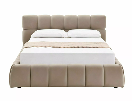 Ліжко PARMA VELVET Signal 160x200 Темний Беж фотографія