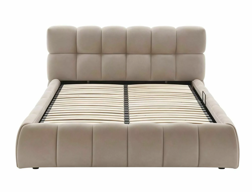 Ліжко PARMA VELVET Signal 160x200 Темний Беж фотографія
