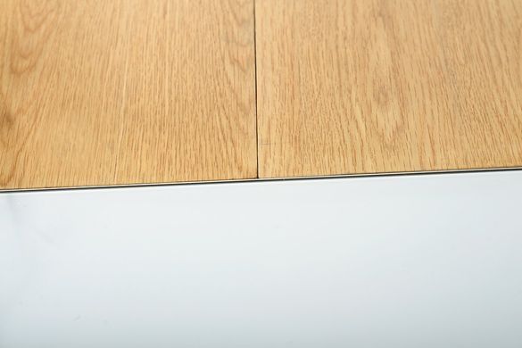 Стіл розкладний TM-59 VETRO 140x80 Білий + Шпон фотографія