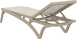 Комплект із 2 шезлонгів Onto Siesta Pacific + Стіл Siesta Ocean Side Table - Taupe