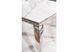 Cтол обеденный PRINCE CERAMIC Signal 180x90 Белый Мрамор / Хром